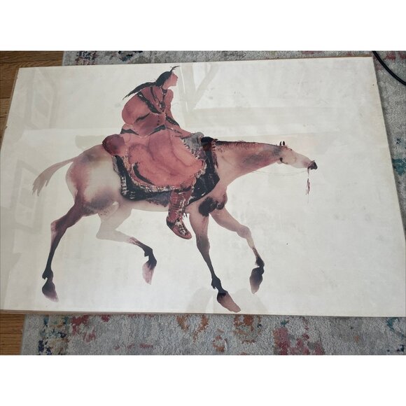 RIDING FAR BOY, Carol Grigg - Joan Cawley Gallery, Santa Fe | Native American - Picture 1 of 9